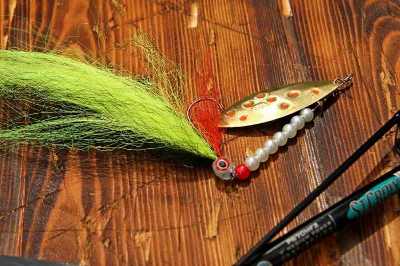 duża obrotówka na płytką wodę